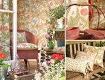 WILLIAM MORRIS TRELLIS FABRIC